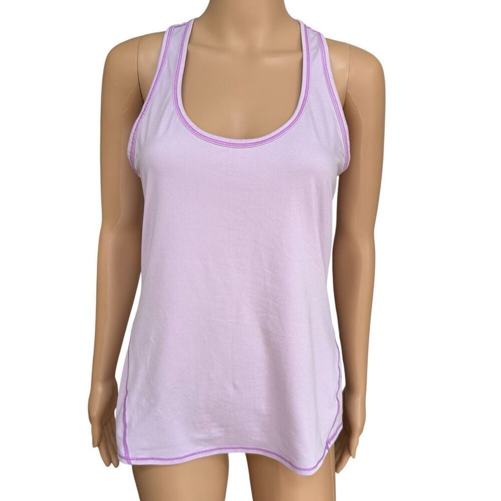 Athleta Women Pullover Racerback Tank Top Active Scoop Neck size S